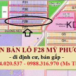 cần bán lô F28 Mỹ Phước 3