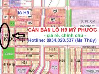 cần bán lô H9 Mỹ Phước 3